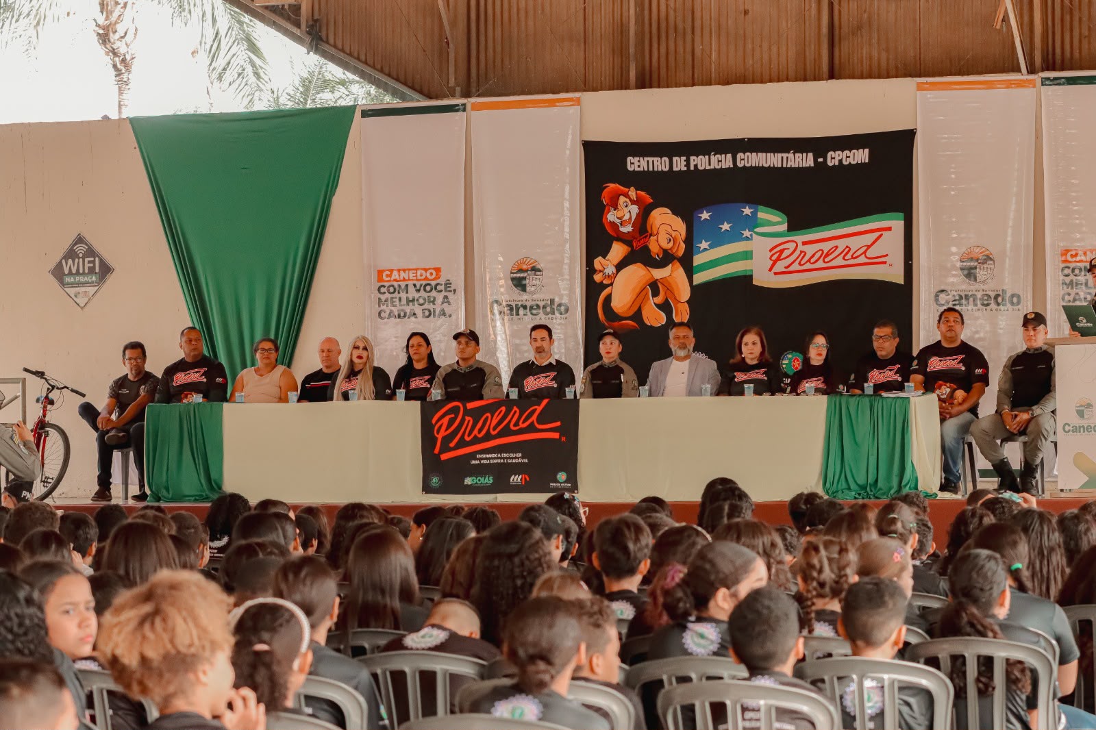 PREVENÇÃO EM AÇÃO: 354 alunos se formam no PROERD em Senador Canedo