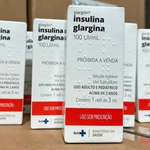 Goiás recebe mais de 8 mil tubetes de insulina glargina para pacientes atendidos pelo SUS