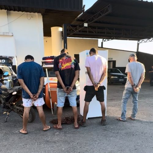 GCM recupera objetos furtados e prende suspeitos após crime no Polo Canaã, em Senador Canedo
