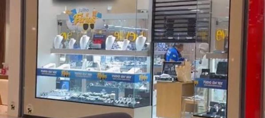 Joalheria é furtada e prejuízo chega a R$ 400 mil em Goiânia