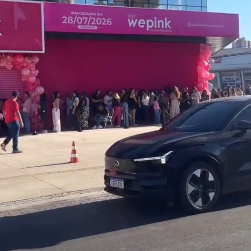WePink inaugura primeira loja de rua em Goiás e atrai filas no Parque Amazônia
