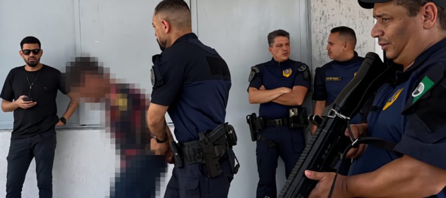 Homem armado com faca faz gestor refém após ser impedido de entrar em escola de Senador Canedo